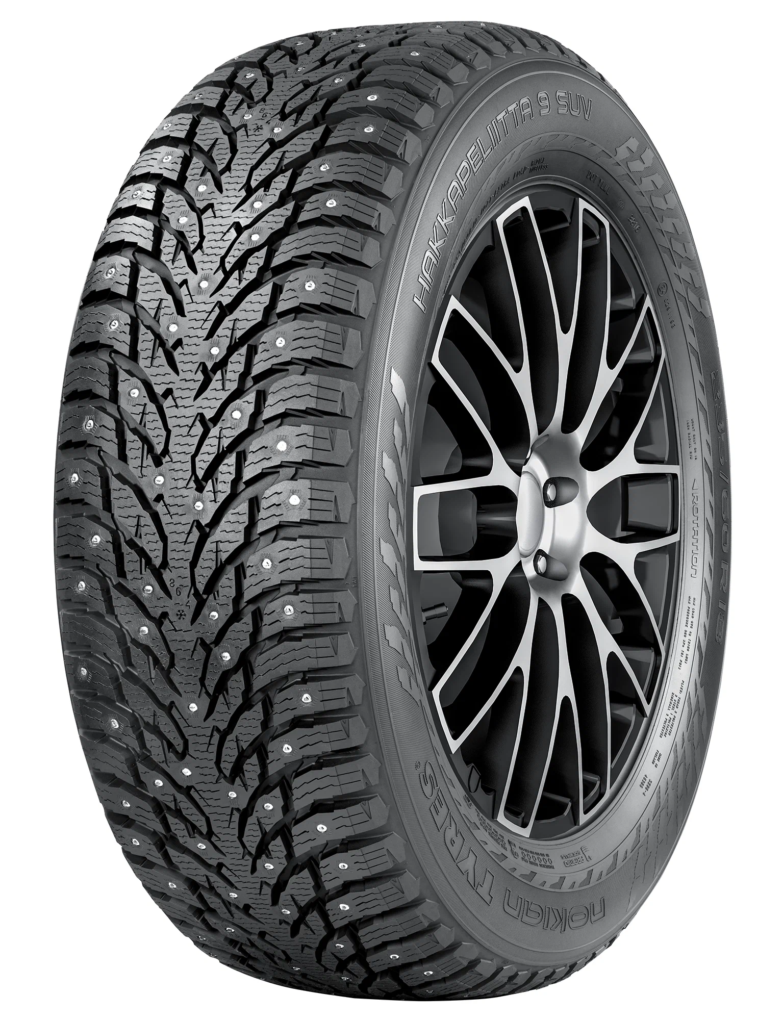 Легковая шина 215/55R17 98T Nokian Tyres  HKPL-9 XL зимняя шипованная