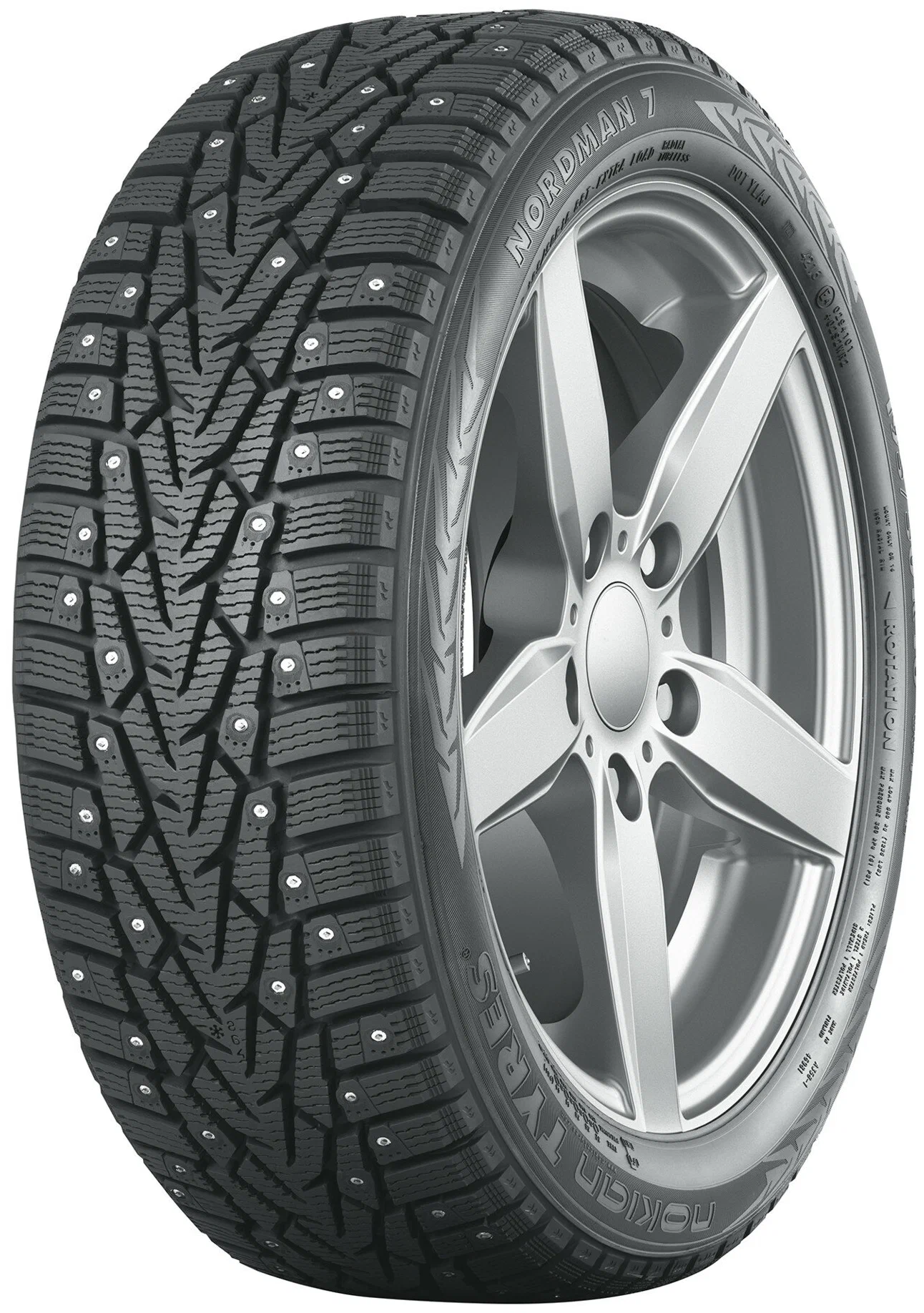 Легковая шина 185/70R14 92T Nordman 7 (XL) зимняя шипованная
