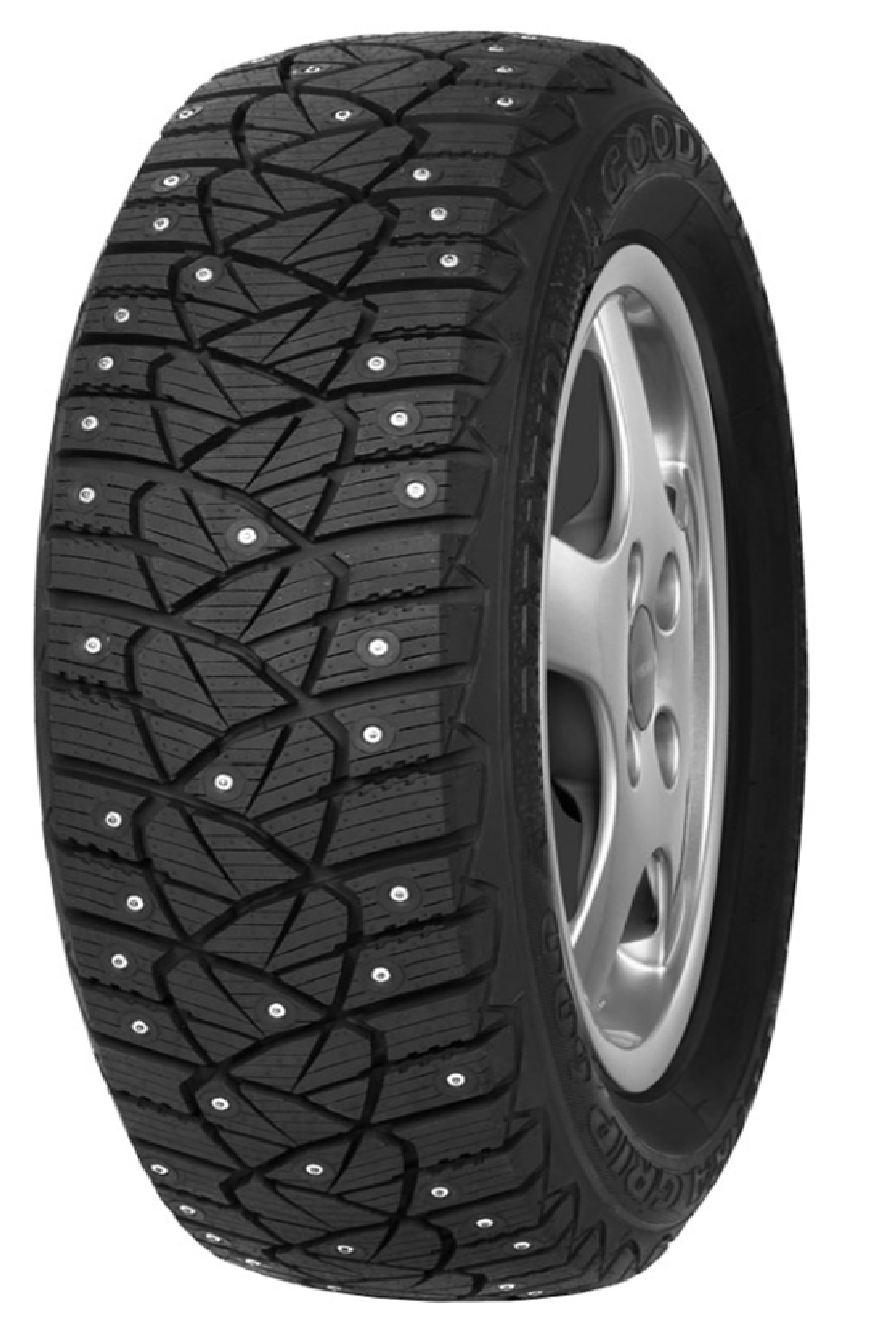 Легковая шина 215/55R17 98T Goodyear Ultra Grip 600 зимняя шипованная (АКЦИЯ)